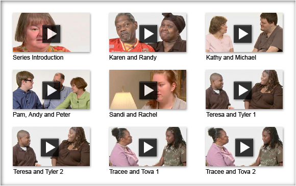 Family stories of resiliency video index